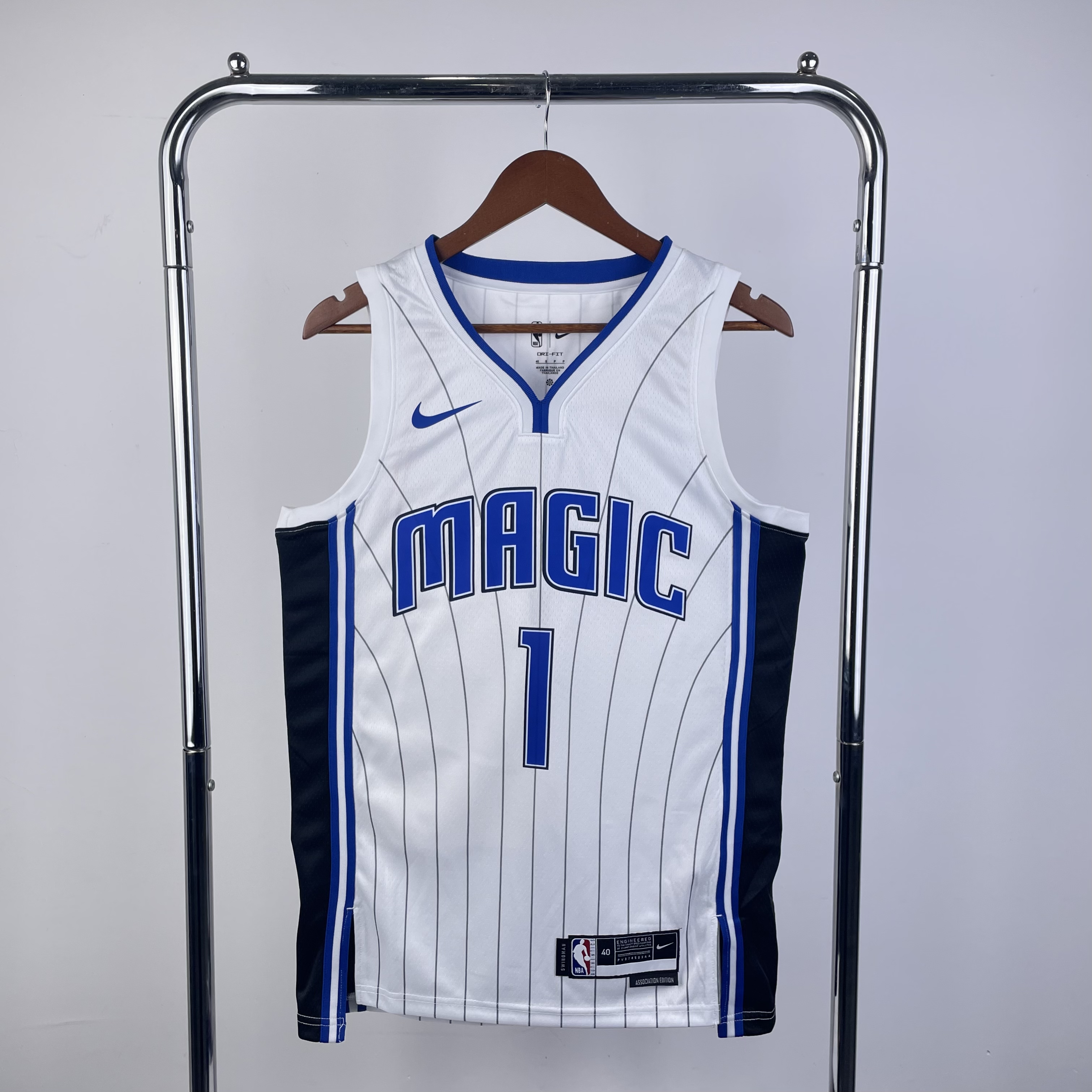 Men Orlando Magic #1 Tracy Mcgrady White Season Nike 2023 NBA Jersey->orlando magic->NBA Jersey